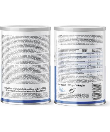  Weider Weider Collagen Pack DUO Hydrolized Collagen Peptide Peptide Enriched with Hyaluronic Acid Magnesium & Vitamin C. For Bone & Joint Health Flavour-Free Pack of 2 x 300g - Buy Online on GoSupps.com