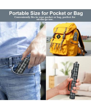 Shop Cute Moisture Resistant Pill Box Organizer - Flexible Stackable Compartments Portable Lanyard Waterproof & Light Resistant | Ideal for Everyday Use - Buy Online on GoSupps.com