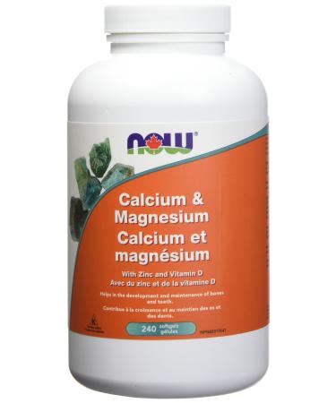 Now Foods Cal-Mag + D Softgels 240gel
