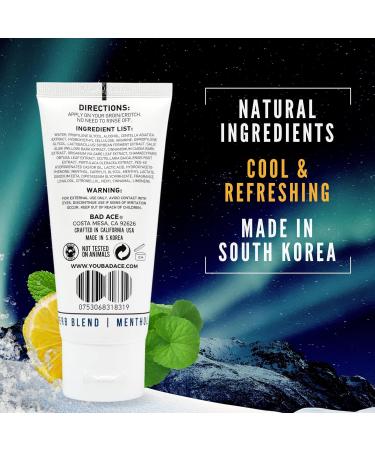 BAD ACE Men's Care Bundle: SwaggerBall Buffer Intimate Wash for Men (2.7 oz) and Charcoal Facial Wash for Men (4 oz) - Buy Online on GoSupps.com