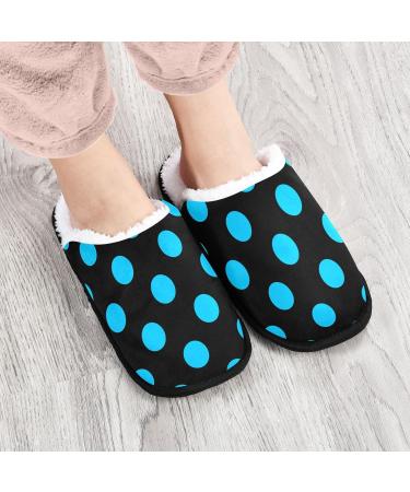 RPlife Spa Slippers - Green Watercolor Cactus & Multi-Colored Soft Guests Slippers for Women | Comfortable Large Blue Dab House Slippers - Buy Online on GoSupps.com