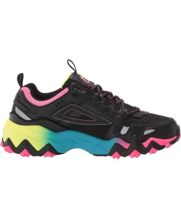 Fila Women's Oakmont TR Sneaker 8.5 - Black/Black/Multi - Buy Online on GoSupps.com
