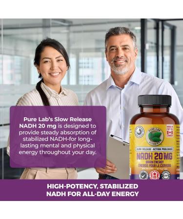 Pure Labs Vitamins NADH Uniquitol Vitamins 60 CT - Buy Online on GoSupps.com