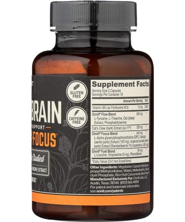 Onnit Alpha Brain - 30 Capsules for Enhanced Memory & Focus - Buy Online on GoSupps.com