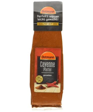 Ostmann Cayenne pepper ground pack of 3 (3 x 40 g)