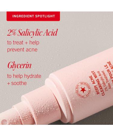 First Aid Beauty Body Acne Spray - Maximum Strength Body Acne Treatment With 360-Degree Sprayer - 2% Salicylic Acid Formula, (3.0 oz) Unscented 3 Fl Oz (Pack of 1) - Buy Online on GoSupps.com