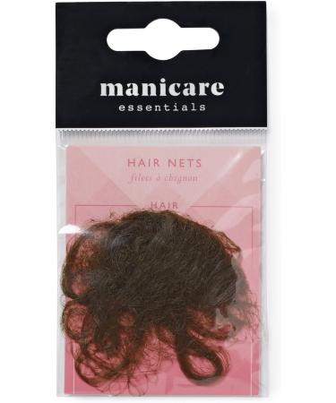 Manicare Brown Bun Net Invisible Hair Net for Dance, Ballet, Gymnastics & Horse Riding | Small Hair Net for All Hair Types - Buy Online on GoSupps.com