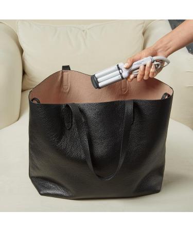 Conair Travel Beach Waver Curling Iron - Portable Triple Barrel Ceramic Hair Waver in White | Travel Smart - International Shipping Available - Buy Online on GoSupps.com