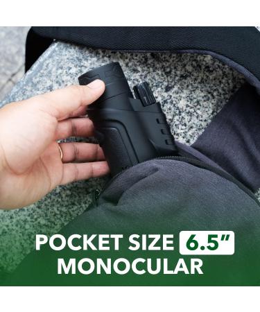 STARSCOPE Monocular G3 - Long-Range 10x42 High Powered Monocular | Small Monocular for Bird Watching  Hunting  Sports  and More | Monoculars for Adults with BAK4 Prism and Wide Field of View - Buy Online on GoSupps.com