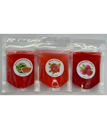 Fruity Red Selection Boba Bubble Tea Make at Home Kit 6-9 Extra Large Drinks - Buy Online on GoSupps.com