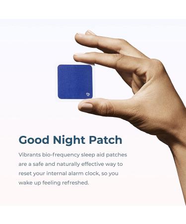 Vibrants Natural Sleep Aid Patches - Bio-Frequency Sleep Aids for Adults & Kids - Restore Your Sleep Cycle - 28 Count - Buy Online on GoSupps.com