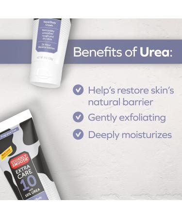 UDDERLY SMOOTH Extra Care 10 Hand/Body Moisturizing Cream 8oz Tube - Pack of 2 | 10% Urea, Unscented - Buy Online on GoSupps.com