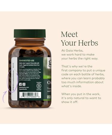 Gaia Herbs Oil Of Oregano Immune and Antioxidant Support - 180 Vegan Liquid - Buy Online on GoSupps.com