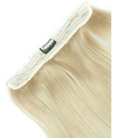 Bombshell 24" 5 Clips Straight One Piece Half Head Clip On Hair Extensions Wig (M18 LIGHT WARM BLONDE) - Buy Online on GoSupps.com