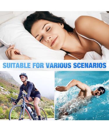 2 Pair Reusable Silicone Ear Plugs for Adults - Noise Cancelling Sleep Swimming Work Travel & Concerts (Black - Buy Online on GoSupps.com