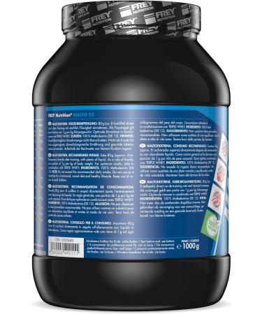 Frey Nutrition Malto 95 - 1000G | Maltodextrin Powder for Muscle Building & Glycogen Replenishment | International Shipping to Germany - Buy Online on GoSupps.com