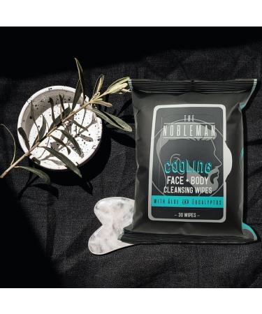 Men's Cooling Face + Body Cleansing Wipes - 4 Pack - 120 Count - Buy Online on GoSupps.com