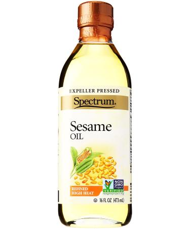 Spectrum Organic Sesame Oil, Refined 16 Oz