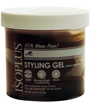 Isoplus Extra Conditioning Dark Hold Styling Gel 6 Oz
