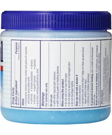 Mineral Ice Therapeutic Pain Relieving Gel 16 Ounce Jar - Buy Online on GoSupps.com