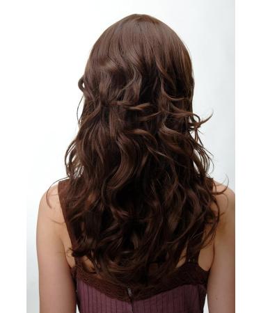 Buy WIG ME UP YZF-41054-8 Long Curly Brown Ladies Wig with Bangs - International Shipping Available - Buy Online on GoSupps.com