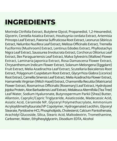 pexel No.7 Mild Green Soothing Serum | Acne-prone Skin Sensitive Redness Centella Asiatica Green Tea Lightweight Gel Noni | Korean Skin Care for Face 50ml - Buy Online on GoSupps.com