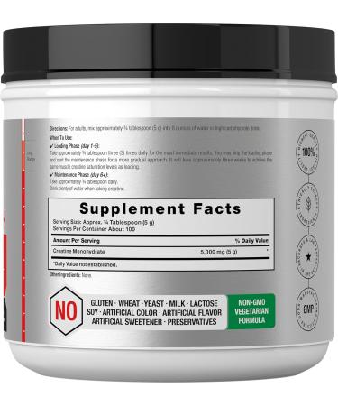 Horb ach Creatine Monohydrate Powder | 17.6oz | Micronized Unflavored Vegetarian Non-GMO Gluten Free | International Shipping Available - Buy Online on GoSupps.com