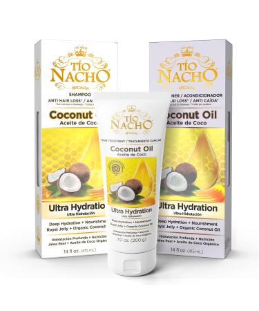 Tio Nacho Ultra Hydration Coconut Oil Treatment 7 Fl Oz (Pack of 2) - Deep Hydration for Healthy Hair | International Shipping Available - Buy Online on GoSupps.com