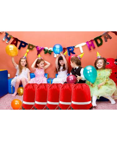 BeeGreen Drawstring Backpack 20|30|50 Pieces for Gym Sport Trip  DIY Reflective Strips Cinch Sack for Kids  Women and Men 20 Red 20 - Buy Online on GoSupps.com