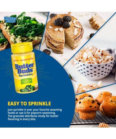 Butter Buds Sprinkles 2.5-OZ. - Delicious Flavor Booster (1 Pack) - Buy Online on GoSupps.com