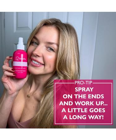 12 Benefits Instant Healthy Hair Treatment Leave-In Conditioning Smoothes Frizz Strengthens & Repairs Heat Protection Spray 6 Fl Oz (Pack of 2) 6 Fl Oz - 2 Pack - Buy Online on GoSupps.com