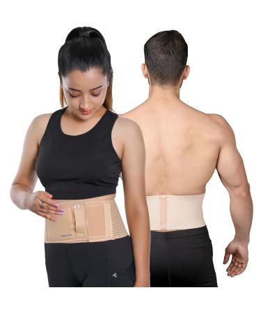 Wonder Care-umbilical fracture belt belt belly bandage for belly navel fracture or navel break pain relief in hernia beige 4xL 4x-sized - Buy Online on GoSupps.com