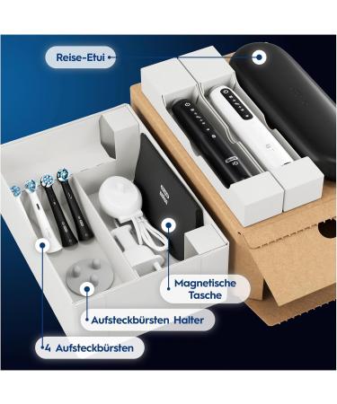 Shop Oral-B io Series 5 Plus Electric Toothbrush Double Pack - 5 Modes Case & Recyclable Packaging | International Shipping Available - Buy Online on GoSupps.com