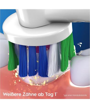 Oral-B 3D White Plug-In Brushes | 12 Brightening Tooth Cleaning Attachments | Compatible with Oral-B Toothbrushes - Buy Online on GoSupps.com