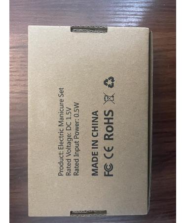 Electric Children Nail File & Safe Nail Cutter Manicure Set - 6 Interchangeable Grinding Heads for Kids & Adults - Red - Buy Online on GoSupps.com