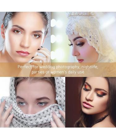 Reusable Self-Adhesive Waterproof Eyelashes Set - Long & Natural Look | Easy to Put On with Tweezers | Lightweight & Curled | Glue-Free | 2 Pair Kit for Girls - Buy Online on GoSupps.com