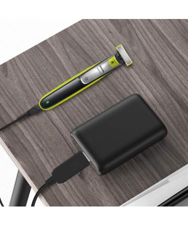 8V USB Charger for Philips One Blade QP2530 QP2630 HQ850 - AIEVE Charging Cable Power Cord for Norelco Oneblade HQ912 HQ913 HQ914 Hybrid Trimmer - Buy Online on GoSupps.com