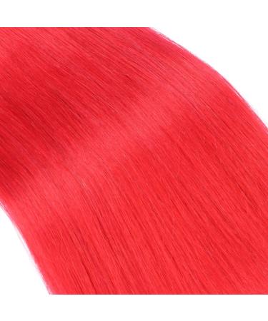 High-Quality Red Keratin Bonding U-Tip Hair Extensions - 60cm 25 Strands 100% Real Human Hair by Novon - Buy Online on GoSupps.com