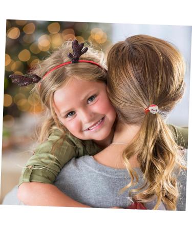 Beavorty 10 Pairs Christmas Headband Christmas Hair Band Kids Elastic Hair Holder Ponytail Hair Band Christmas Tree Hair Ties Hair Tie Holder Elasticity Toddler Abs Hair Accessories - Buy Online on GoSupps.com