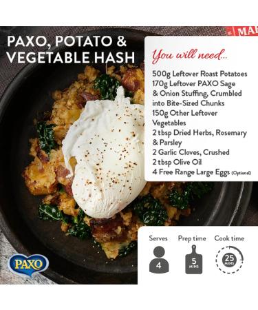 Paxo Sage and Onion Stuffing Mix 2.5 kg Tub - Authentic Flavor, Bulk Size | Pack of 1 - Buy Online on GoSupps.com