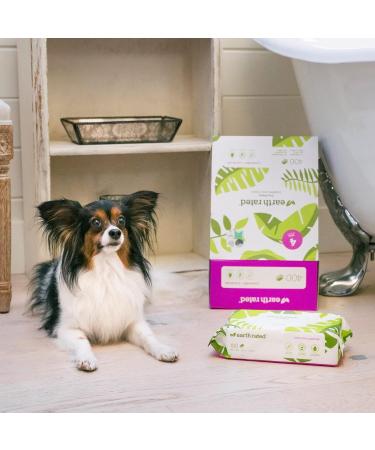 Earth Rated Biodegradable Dog Wipes - Lavender Scent 400 Count - Easy Use for Paws Body & Butt - Eco-Friendly Pet Care - Buy Online on GoSupps.com
