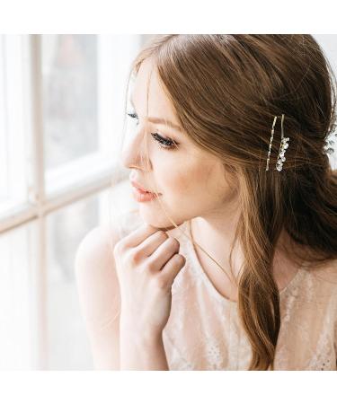 Must-Have-Beauty Decorative Hair Clip Set - Bridal Hair Accessories (8 PC HAPPINESS STARS & RHINESTONE) - Buy Online on GoSupps.com