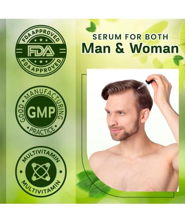 Premium Hair Growth Oil - DHT Blocker with Organic Rosemary Peppermint Pumpkin Seed & Apricot Oils | Natural Minoxidil Alternative | Made in USA - Buy Online on GoSupps.com