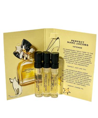 Marc Jacobs Perfect INTENSE Sample Women Perfume Spray 1.2 ml / 0.04 oz - set of 3 Perfect Intense 0.03 Fl Oz (Pack of 2) - Buy Online on GoSupps.com