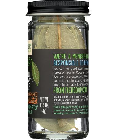 Buy Frontier Herb Organic Whole Bay Leaf - 0.15 oz | Premium Culinary Spice - Buy Online on GoSupps.com