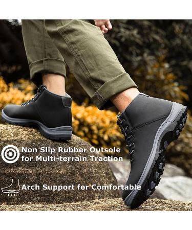 CARENURSE Men's Lightweight Water-Resistant Hiking Boots - Size 12 Black - Buy Online on GoSupps.com