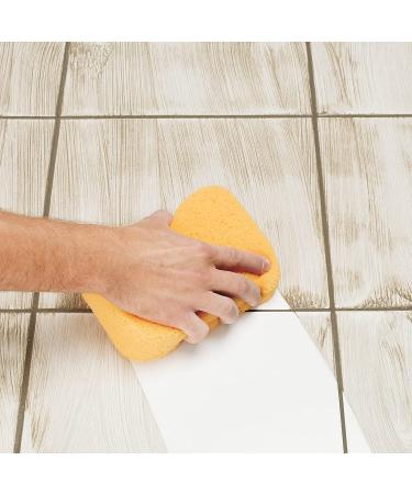 QEP 70005Q-6D X-Large Grouting Cleaning Sponge 7.5x5.5x1.875 - 6 Pack Yellow - Buy Online on GoSupps.com