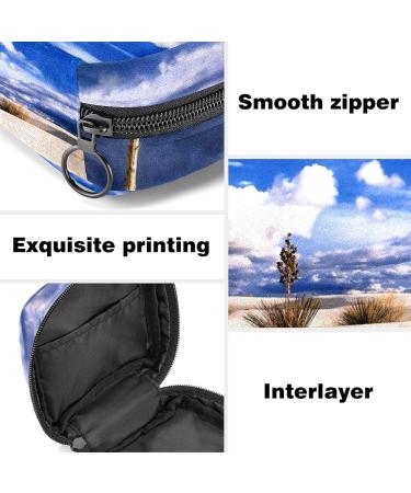 Portable Sanitary Napkin Storage Bag - Zip Pocket for Menstrual Cup & Pads | Ideal for Teen Girls & Women - Buy Online on GoSupps.com