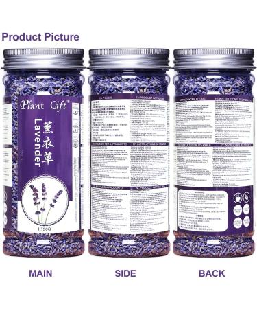Plant Gift Dried Lavender Flowers 40G/1.41oz - Premium Grade. Perfect for Tea Lavender Tea Baking Baths. Fresh Fragrance. Gluten-Free Non-GMO - Buy Online on GoSupps.com