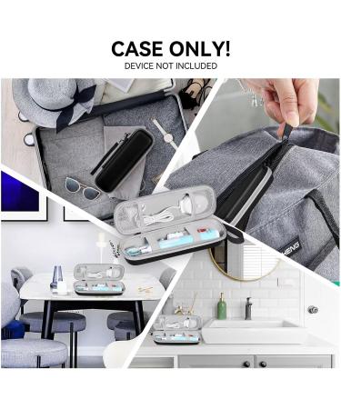 Travel Case for Oral-B & Philips Sonicare Electric Toothbrushes | Portable Protective Storage - Black - Buy Online on GoSupps.com